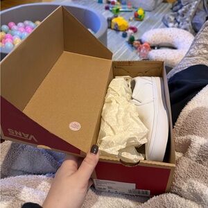 Vans Women's White Sneakers
